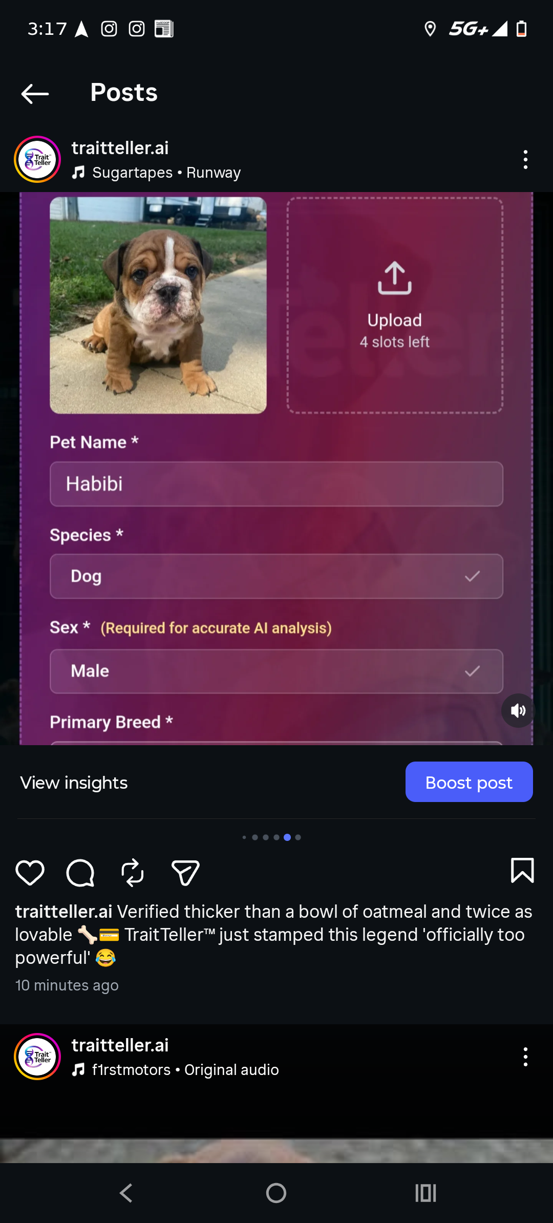 TraitTeller™ — AI Pet Passport License (Apply For Businesses)