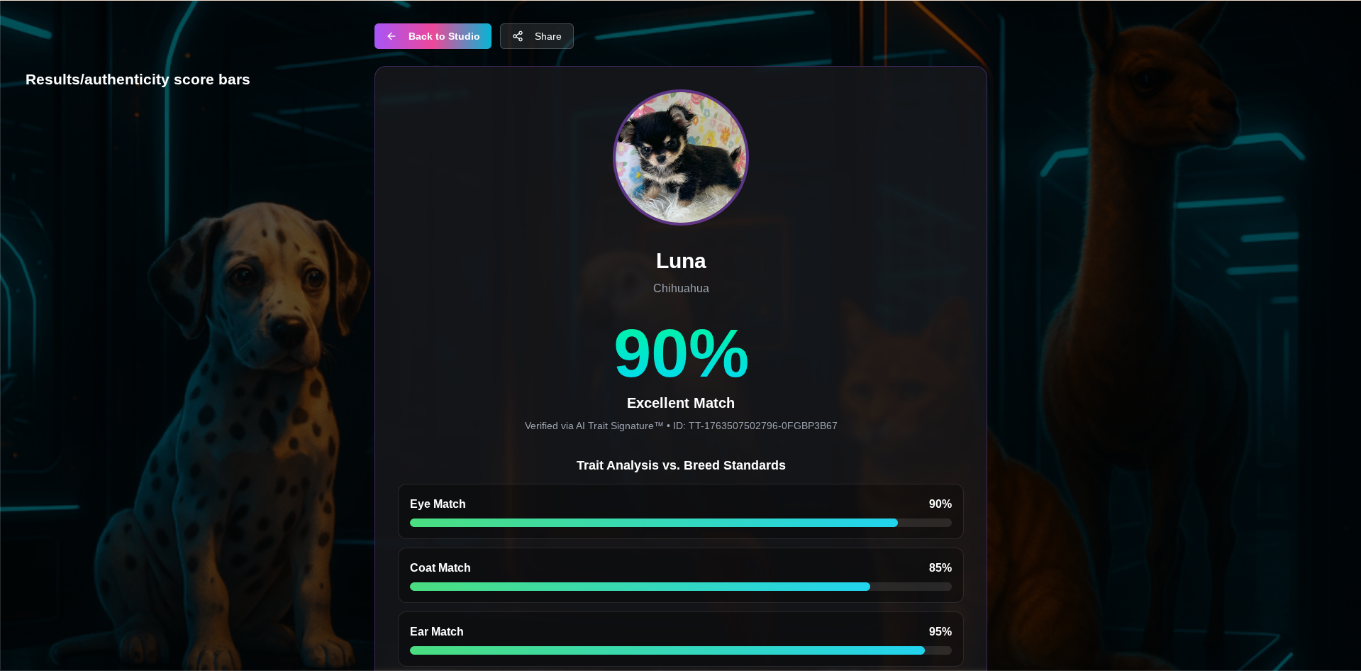 Breeder Pack — 25 TraitTeller™ Credits