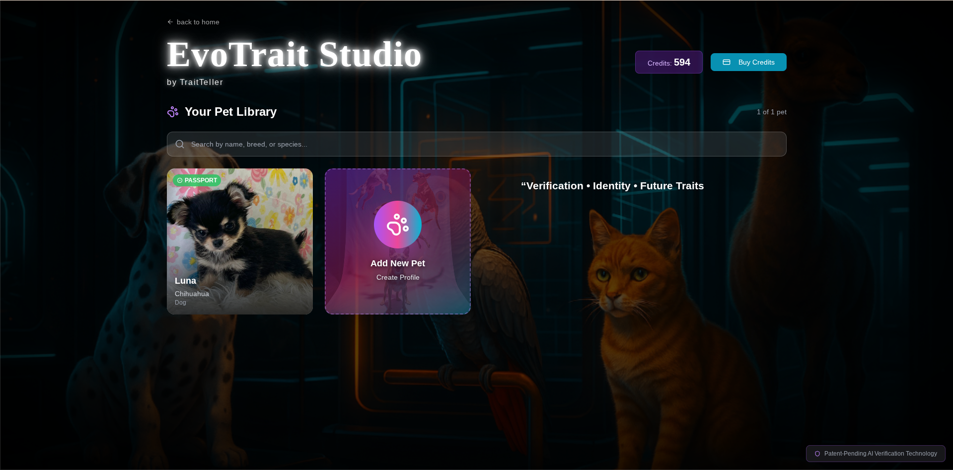 Breeder Pack — 25 TraitTeller™ Credits